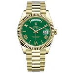 Rolex Day-Date Green Roman Dial