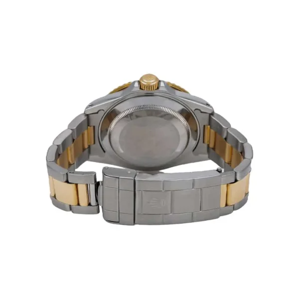 rolex submariner date two tone blue dial 16613