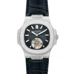 Patek Philippe Nautilus Tourbillion Blue Dial 5711 Jumbo Super Clone