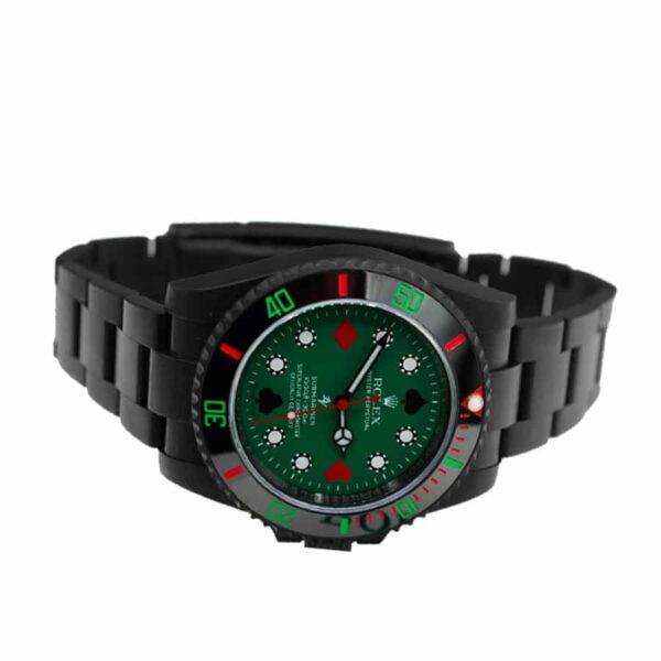 Rolex Blaken Submariner Poker Green Dial 114060 Super Clone - Image 2