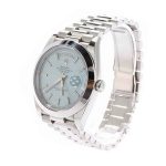 Rolex Day Date Ice Blue Baguette Dial Platinum Presidential 228206 Super Clone - Image 2