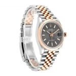Rolex Datejust II White Gold Diamond Super Clone fully diamond-encrusted with white gold case and bracelet