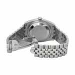 Open clasp of Rolex Datejust 279160 Super Clone, showing internal bracelet details and case back.