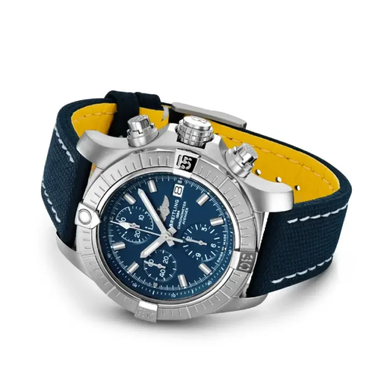 Breitling Avenger 43 A13385101C1X1 Blue Dial Side View