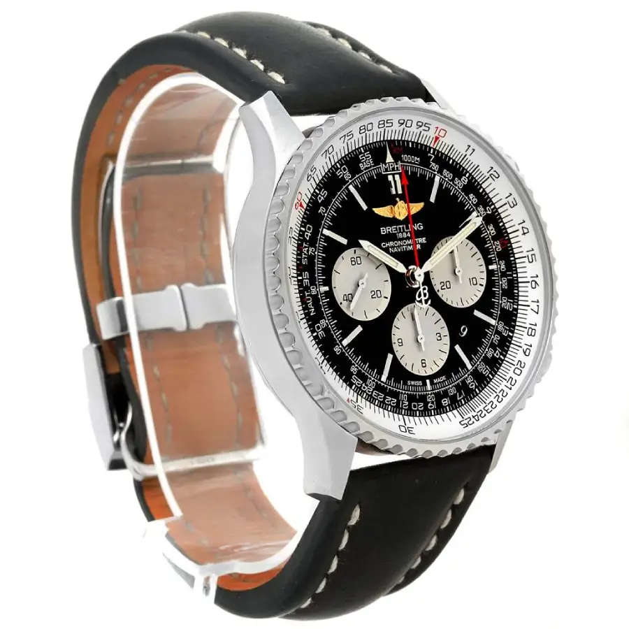 Breitling Navitimer 01 AB0127211B1A1 Black Side View