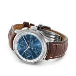 Breitling Premier Chronograph Brown Croco Tang Side View