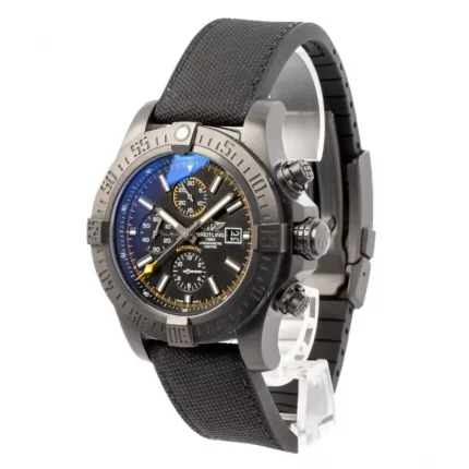 Breitling Super Avenger II Black Side View