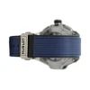 Hublot Blue Rubber Strap and Titanium Deployant Clasp