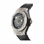 Hublot Big Bang Sang Bleu Titanium Pave 1:1 Super Clone