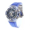 Hublot Unico Sapphire Blue Transparent Case Replica