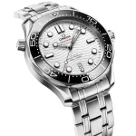 Omega Seamaster Diver 300M White Dial super clone with black ceramic bezel