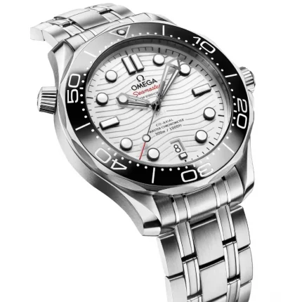 Omega Seamaster Diver 300M White Dial super clone with black ceramic bezel