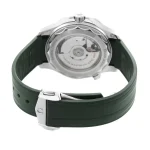 Green rubber strap and stainless steel buckle of Omega Seamaster Diver 300M replica