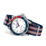 Right side profile of Omega Seamaster James Bond Commander's 007 edition super clone
