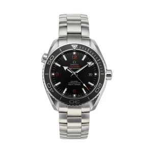 Home 27 Front view of Omega Seamaster Planet Ocean 232.30.46.21.01.003 black dial replica