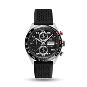 TAG Heuer Carrera CBN2A1B.BA0643 Black Rubber Super Clone