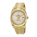 Rolex Day-Date 228238-0004 "Diagonal Silver" Premium Duplicate - Image 2