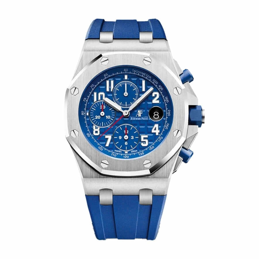 audemars-piguet-royal-oak-offshore-blue-dial.jpg Audemars Piguet Royal Oak Offshore 26408OR.OO.A010CA.01 "Navy" Ultra Clone 1:1 - Image 1