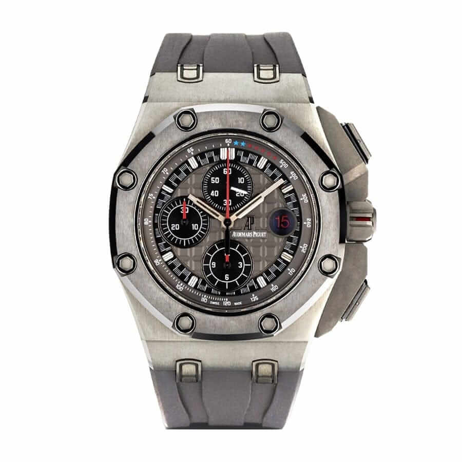 audemars-piguet-royal-oak-offshore-michael-schumacher-titanium.jpg Audemars Piguet Royal Oak Offshore 26568IM.OO.A004CA.01 "Michael Schumacher" Premium Replica 1:1 - Image 1