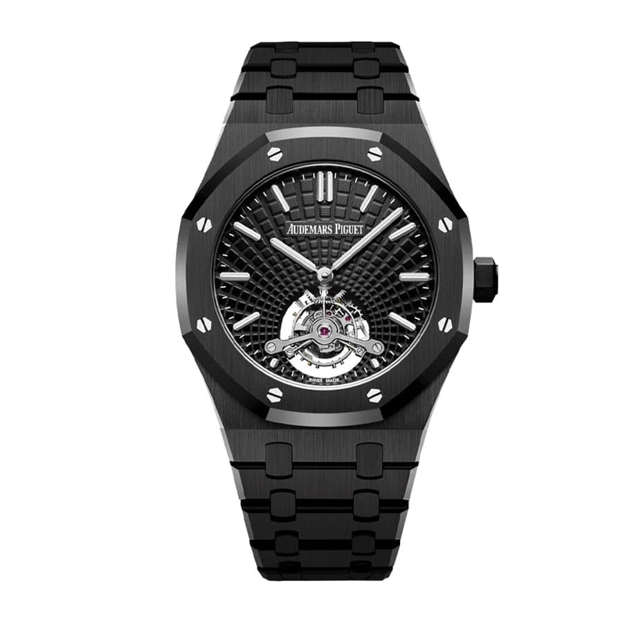 audemars-piguet-royal-oak-tourbillon-26522ce-oo-1225ce-01-replica.jpg Audemars Piguet Royal Oak Tourbillon 26522CE "Black Ceramic" Pro Clone 1:1 - Image 1