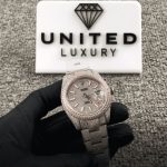 Rolex Datejust 126303 "Two-Tone Iced Out" Premium Duplicate Edition - Image 2