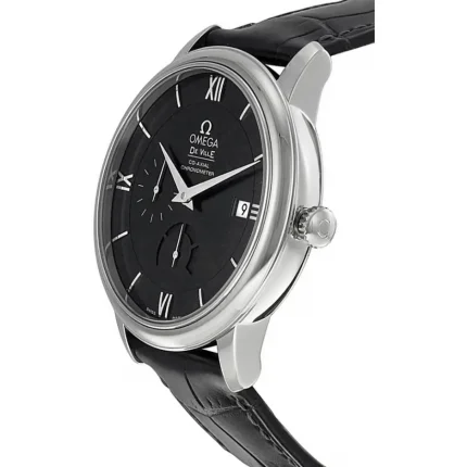 Right side profile of Omega De Ville Black Dial 424.13.40.21.01.001 super clone