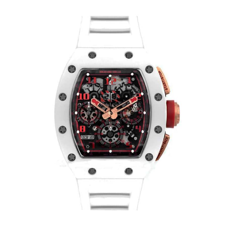 richard-mille-rm011-fm-flyback-chronograph-white-demon-limited-chronograph-replica.jpg Richard Mille RM 011 White Demon Chronograph Ultimate Clone Quality - Image 1