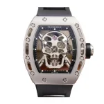 Richard Mille RM 52-01 Tourbillon Skull Grey Super Clone