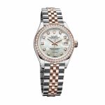 Rolex Lady-Datejust 279381RBR Everose Gold Sundust Diamond High-End Replica 1:1 - Image 2