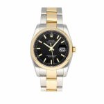 Rolex Datejust Yellow Gold Black Dial 116203 "Oyster" Master Clone Quality