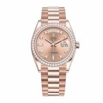 Rolex Day-Date 128345PDP "Pink Diamond" Super Clone Exceptional Replica 1:1