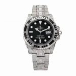 Rolex Submariner 116610LN-97200 "Iced Out" Precision Clone
