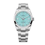 Rolex Oyster Perpetual 126000 "Turquoise Blue Dial" First-Class Replica