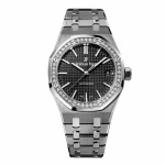 Audemars Piguet Royal Oak 15451ST "Diamond Bezel Silver Dial" Ultra Fine Replica