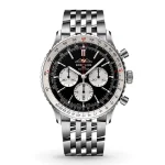 Breitling Navitimer B01 Chronograph 43 AB0121211B1P1 "Black Dial" Masterpiece Clone