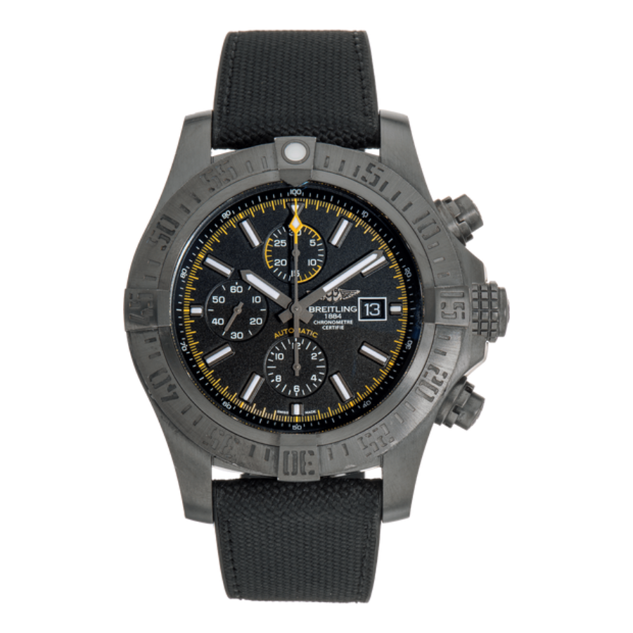 Breitling-Super-Avenger-II-Black-Steel-M133711A_BF30-Replica.webp Breitling Super Avenger II M133711A/BF30 "Black Steel" Luxury Clone Quality - Image 1