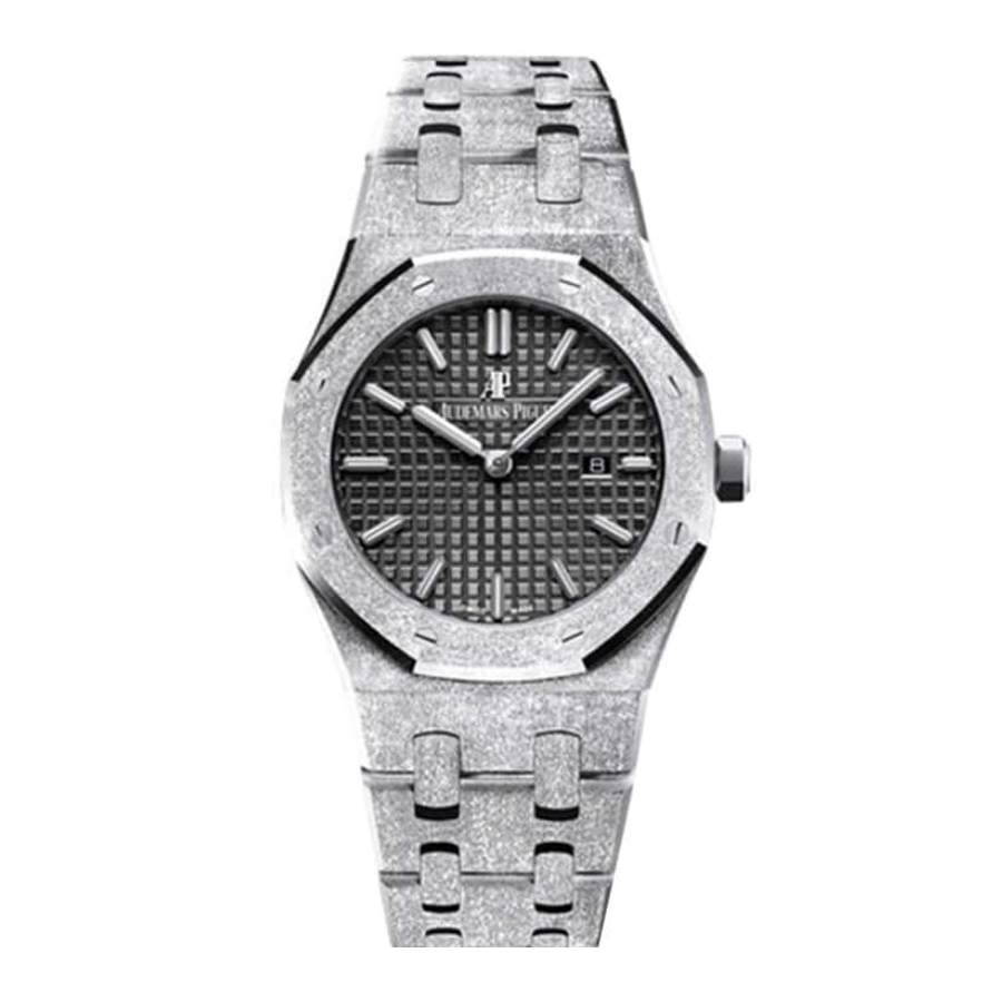Frosted-AP-Replica.webp Audemars Piguet Royal Oak 67653BC.GG.1263BC.02 "Frosted" Super Clone Elite Clone Edition - Image 1