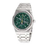 Audemars Piguet Royal Oak Perpetual Calendar 26574ST "Blue Dial" Top Grade Replica - Image 2
