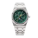 Audemars Piguet Royal Oak Perpetual Calendar 26574ST "Blue Dial" Top Grade Replica