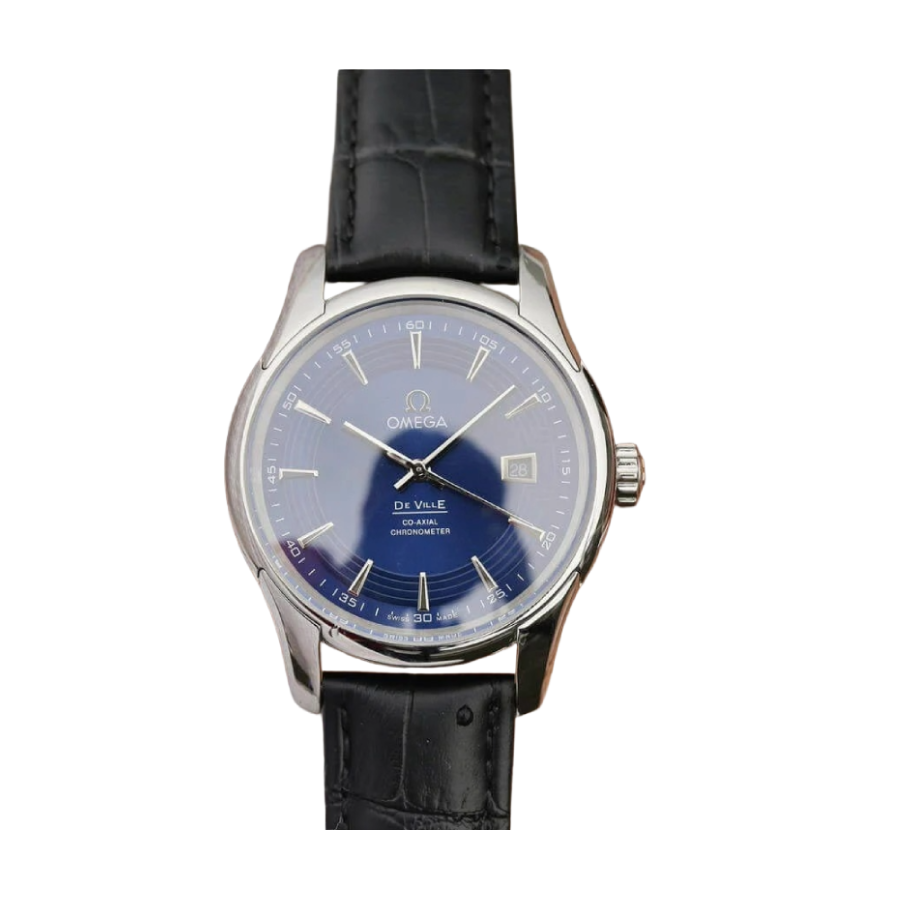omega-de-ville-dark-blue-dial-replica-1.webp Omega De Ville Dark Blue Dial 431.33.41.21.03.001 Perfect Clone Edition - Image 1
