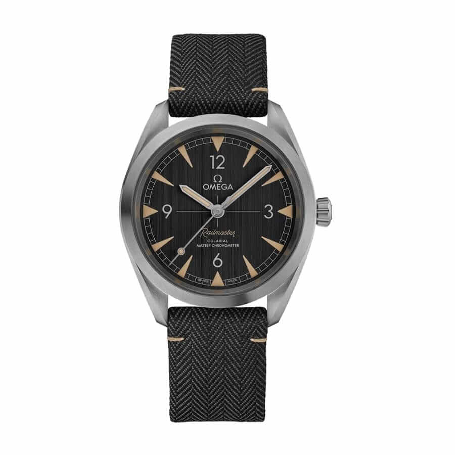 omega-seamaster-railmaster-steel-220-12-40-20-01-001.jpg Omega Railmaster Co-Axial Master Chronometer Black Dial 220.12.40.20.01.001 Detailed Replica - Image 1