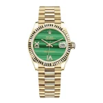 Rolex Datejust 126333 "Gold Green Dial" Signature Replica 1:1