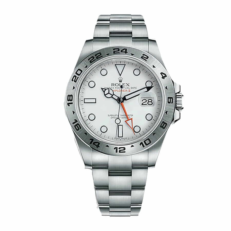 rolex-216570-replica-unitedluxury-man.jpg Rolex Explorer II 216570 "Polar" Deluxe Clone Edition - Image 1