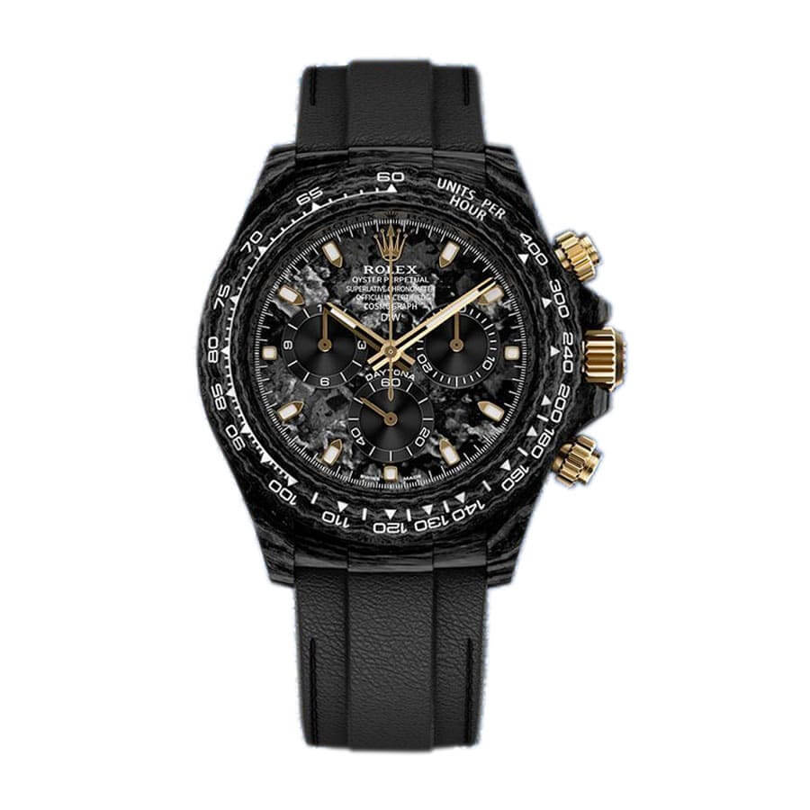 rolex-daytona-diw-ntpt-carbon-daytona-speedster-replica.jpg Rolex Cosmograph Daytona DIW "All Carbon Lemon Edition" Superior Replica - Image 1