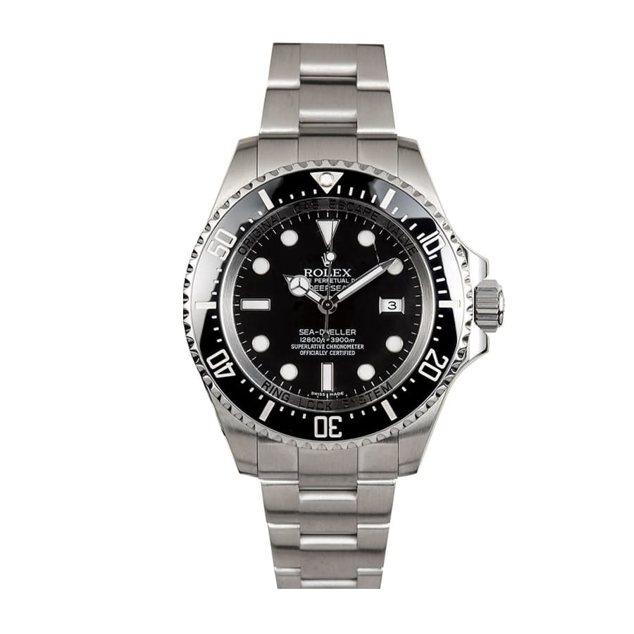 rolex-deep-sea-dweller-stainless-steel-116660-replica.jpg Rolex Deepsea Sea-Dweller 116660 "Black Dial" Handcrafted Clone Quality - Image 1