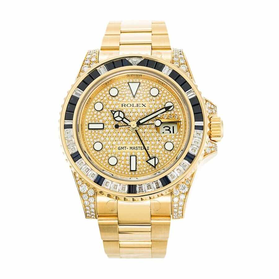 rolex-gmt-master-116758sa-ii-yellow-gold-automatic-gold-dial-replica-2.jpg Rolex GMT-Master 116758SA Exclusive Clone Edition - Image 1