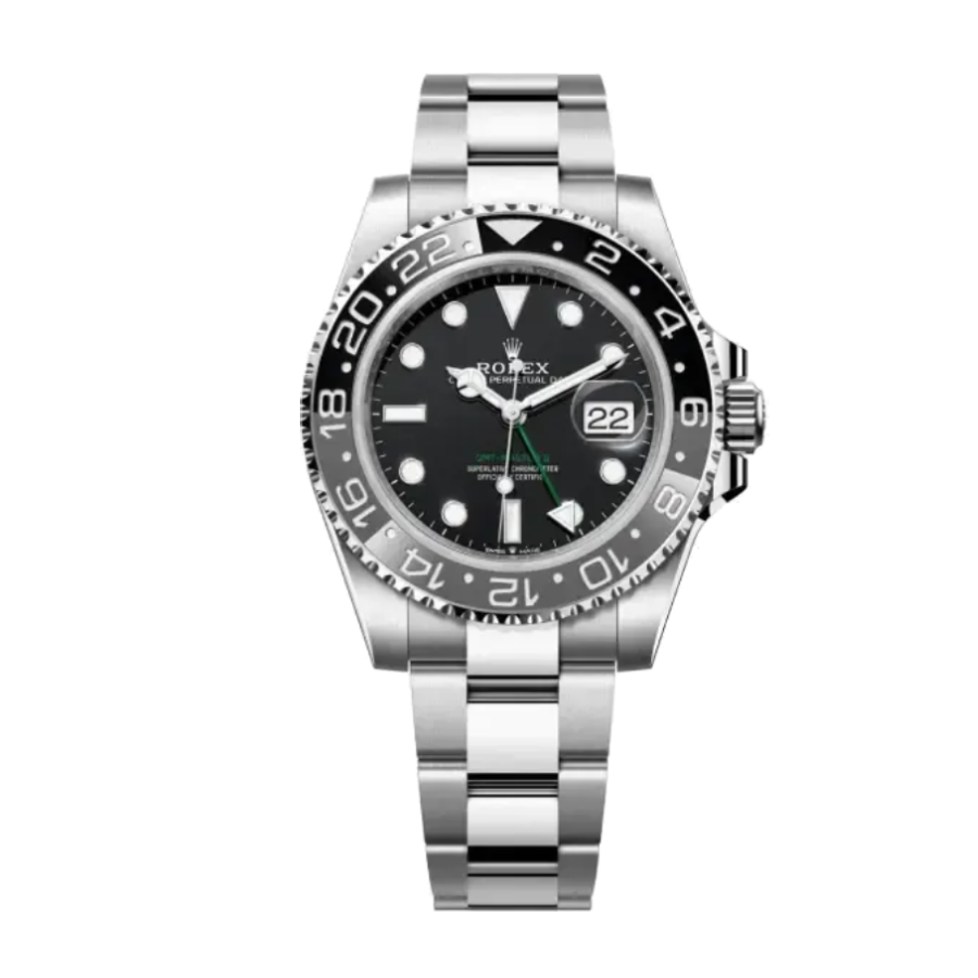 rolex-gmt-master-ii-40mm-126710-black-dial-oyster-1.webp Rolex GMT-Master II 126710LN "Black Bezel Oyster" High-End Replica 1:1 - Image 1
