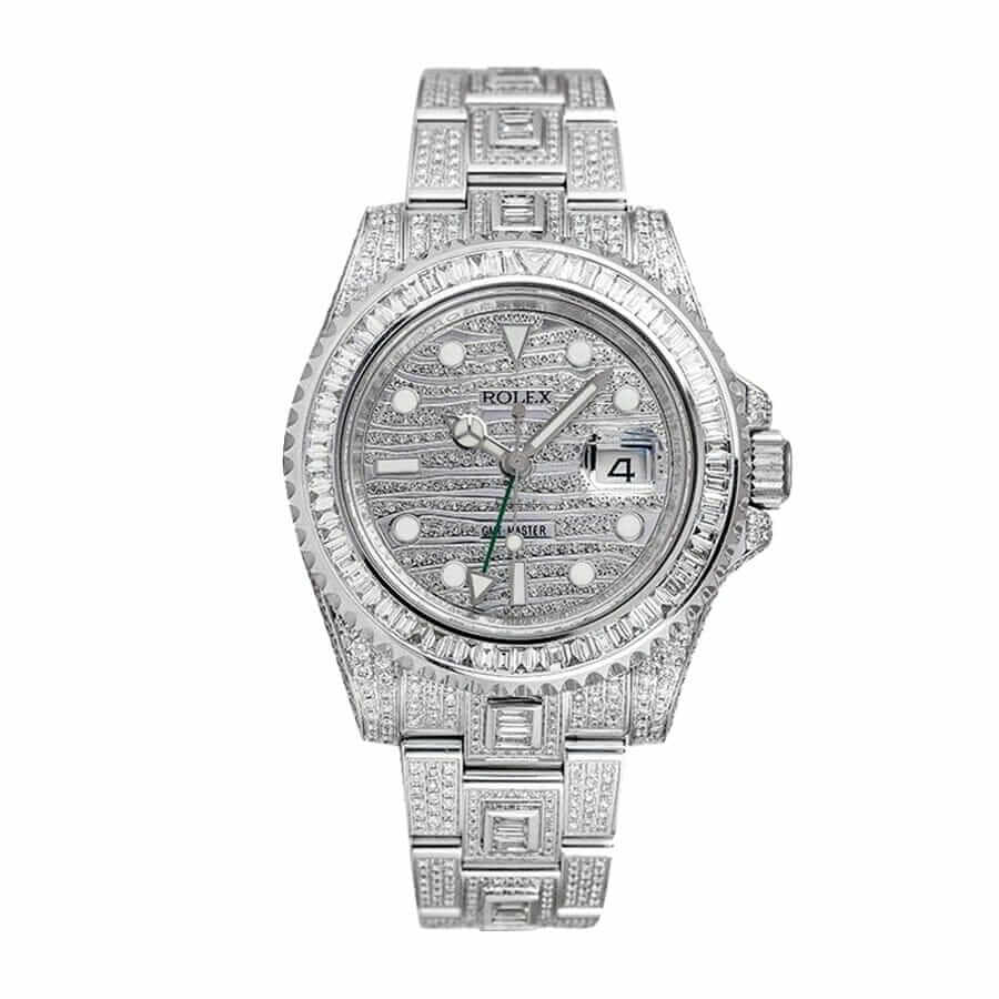 rolex-gmt-master-ii-custom-diamond-set-116710ln-replica.jpg Rolex GMT-Master II 116759SARU "Full Diamond" Elite Super Clone - Image 1