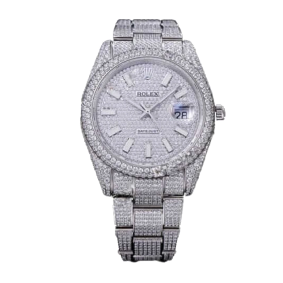 rolex-pave-dial-replica-1.webp Rolex Datejust 116334 "Iced Out" Near Original Replica - Image 1